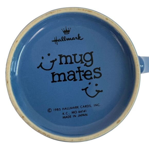 Hallmark 1985 Boat Mug Mates Inspirational Life Gift Mug With Lid Coaster‎ Mugs - Picture 3 of 7